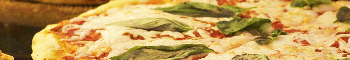 Eating Italian Pizza at Gianni's Ristorante Italiano restaurant in Everett, WA.